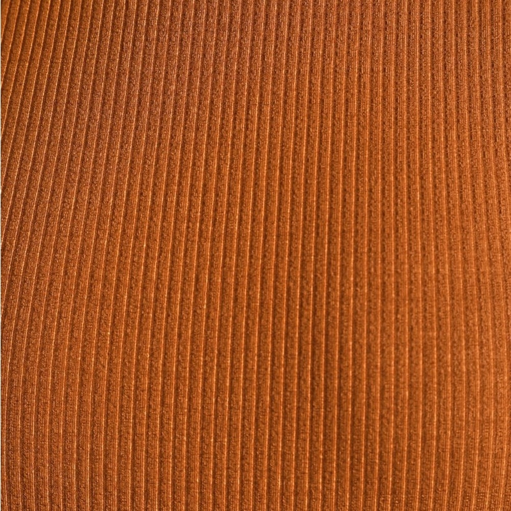 Lulu's Brown Fitted Long Sleeve Bodysuit - Picture 6 of 6